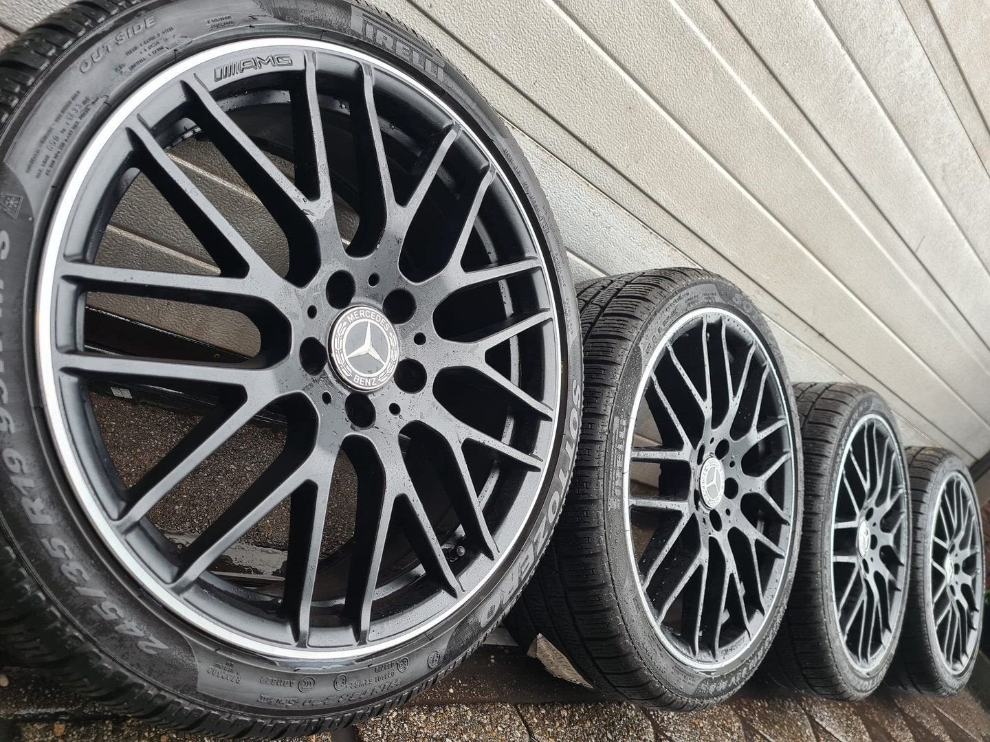 19" Mercedes AMG A35 CLA45 A45 A45s W176 W177 velgen banden, Auto-onderdelen, Banden en Velgen, 19 inch, -, -, Banden en Velgen