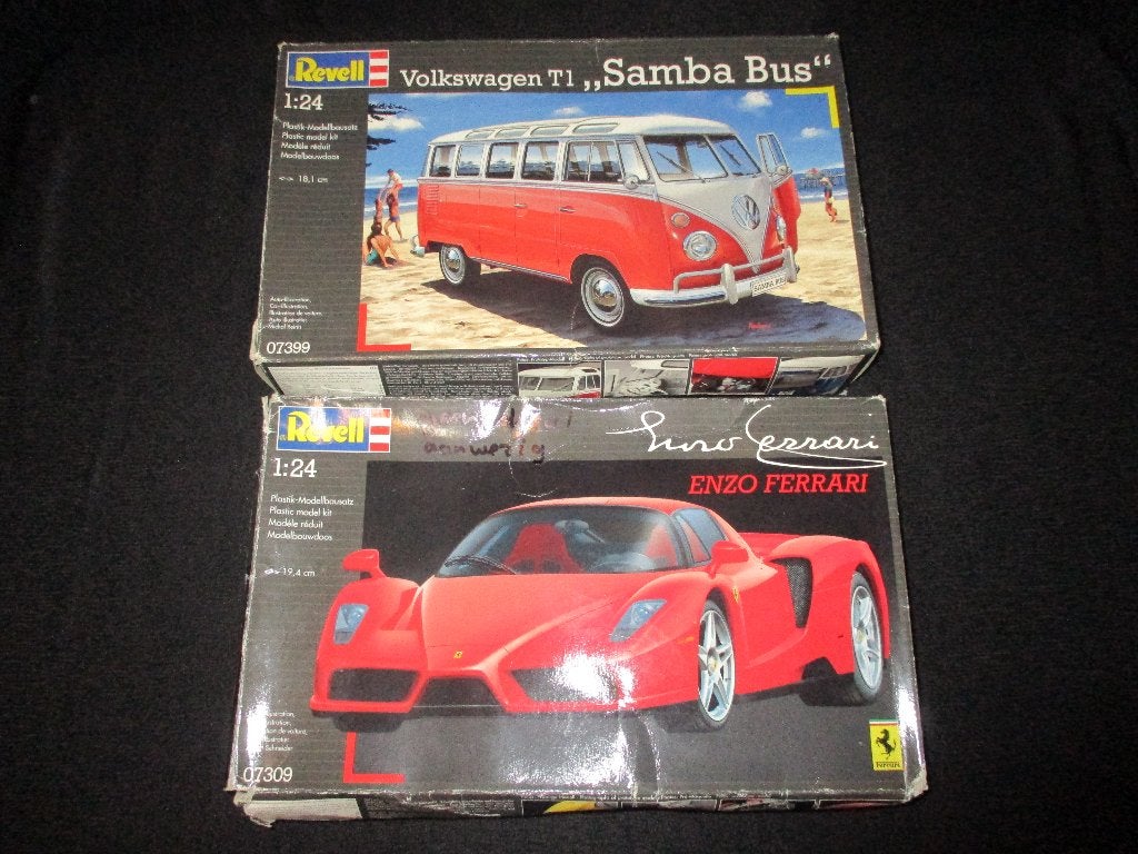 H-504,REVELL 1-24,NO,07399,Volkswagen T1 "Samba Bus"+REVELL, Overige merken, 1:32 tot 1:50, Overige typen, Ophalen of Verzenden