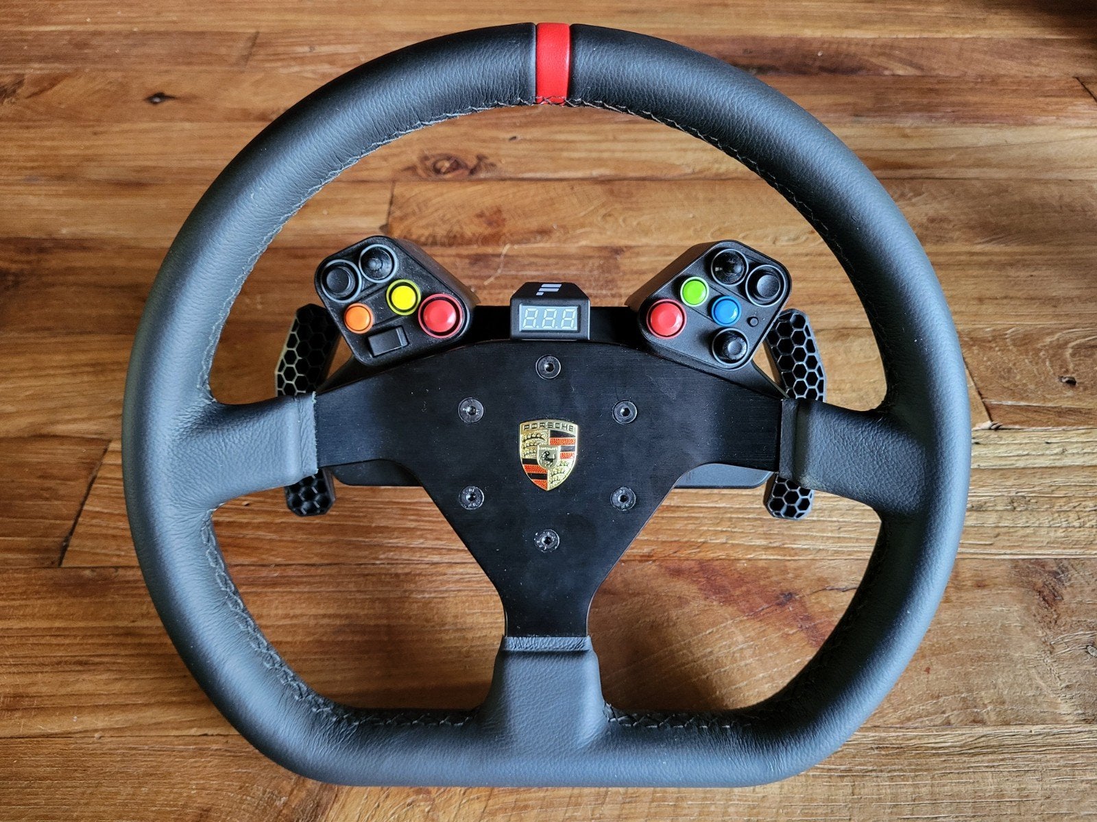 Fanatec CSL Hub + Podium Porsche 911 GT3 Wheel + LE red QR1, Ophalen of Verzenden, Zo goed als nieuw, Fanatec