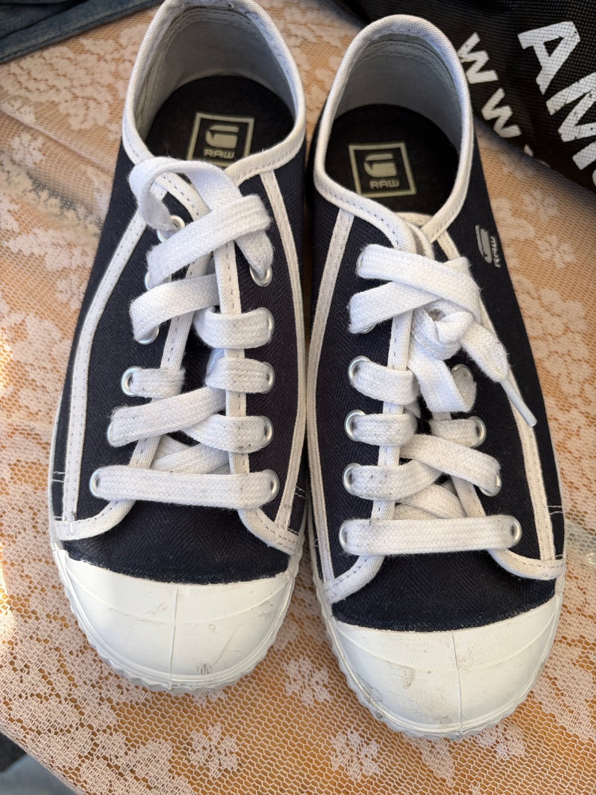 G-Star Raw Sneakers Maat 36 - Zo goed als nieuw, Ophalen of Verzenden, Zo goed als nieuw, Zwart, Sneakers of Gympen