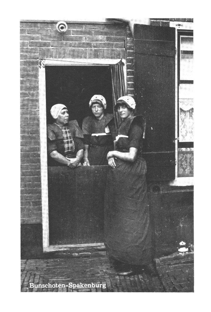 988186 Bunschoten Spakenburg Utr Klederdracht Onbeschreven, Ophalen of Verzenden, 1920 tot 1940, Ongelopen, Utrecht