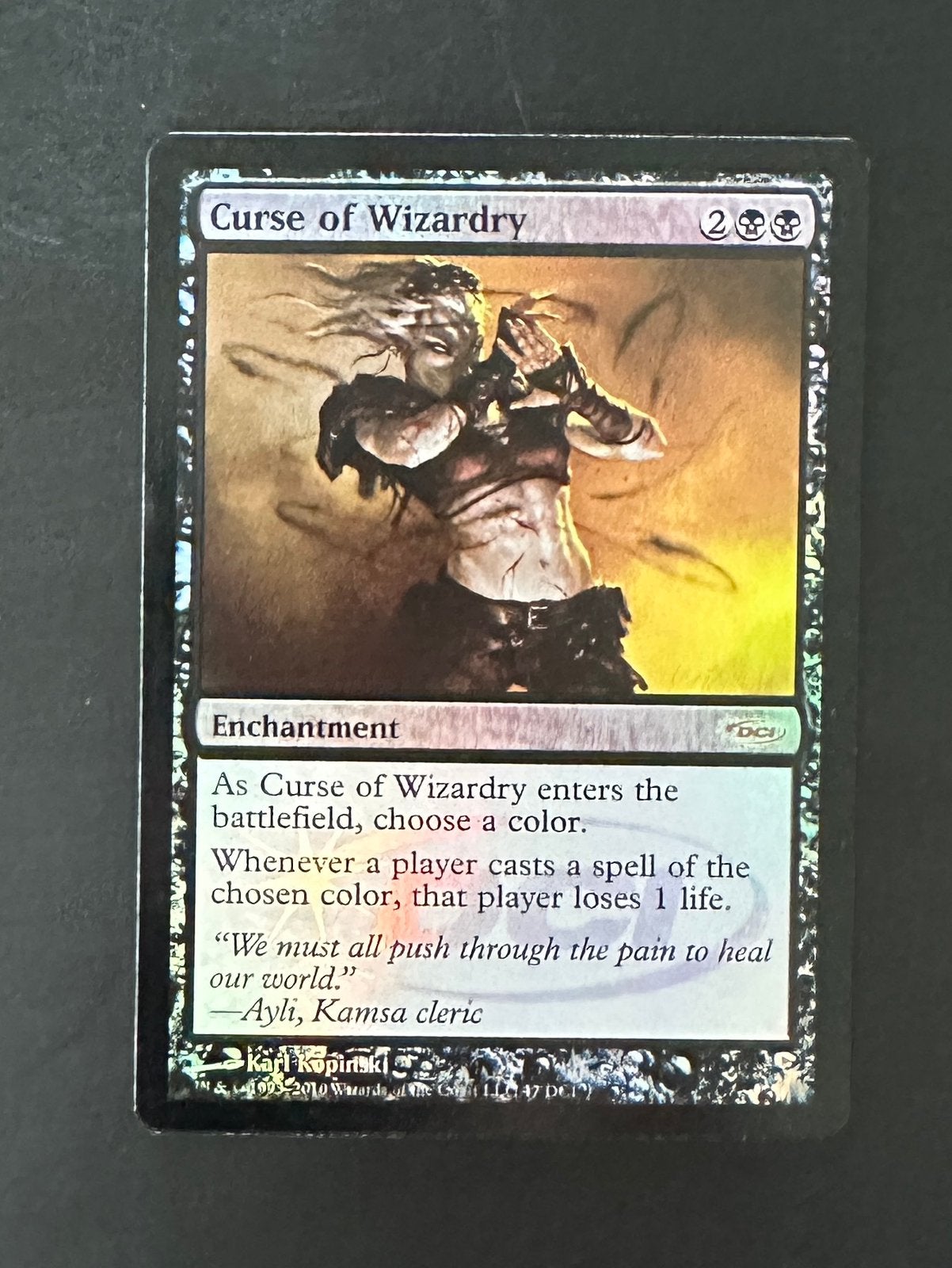 Magic: the Gathering - Friday Night Magic (FNM) FOIL kaarten, Verzenden, Zo goed als nieuw, Foil