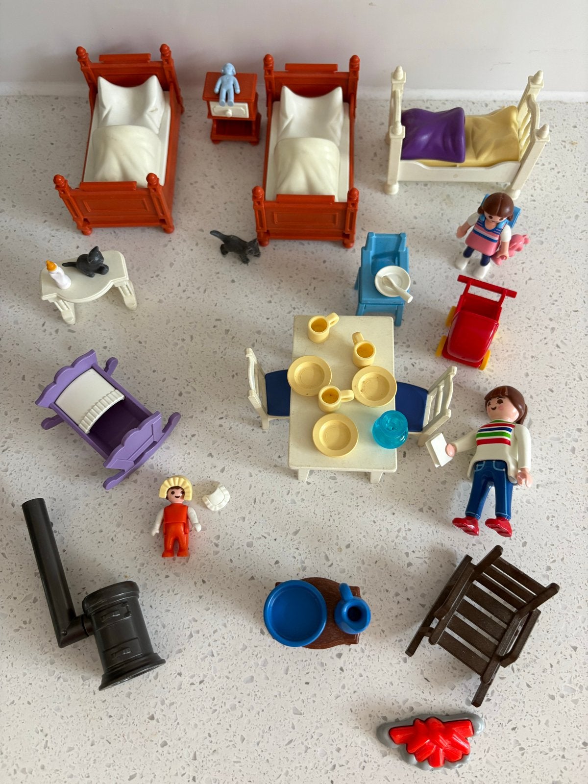 Playmobil 5763 inrichting Meeneem Poppenhuis zgan, Ophalen of Verzenden, Zo goed als nieuw