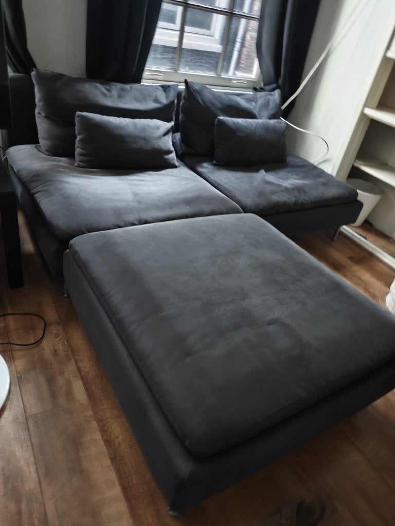 sofa IKEA SÖDERHAMN, Gebruikt, Driepersoons, 75 tot 100 cm, Ophalen of Verzenden