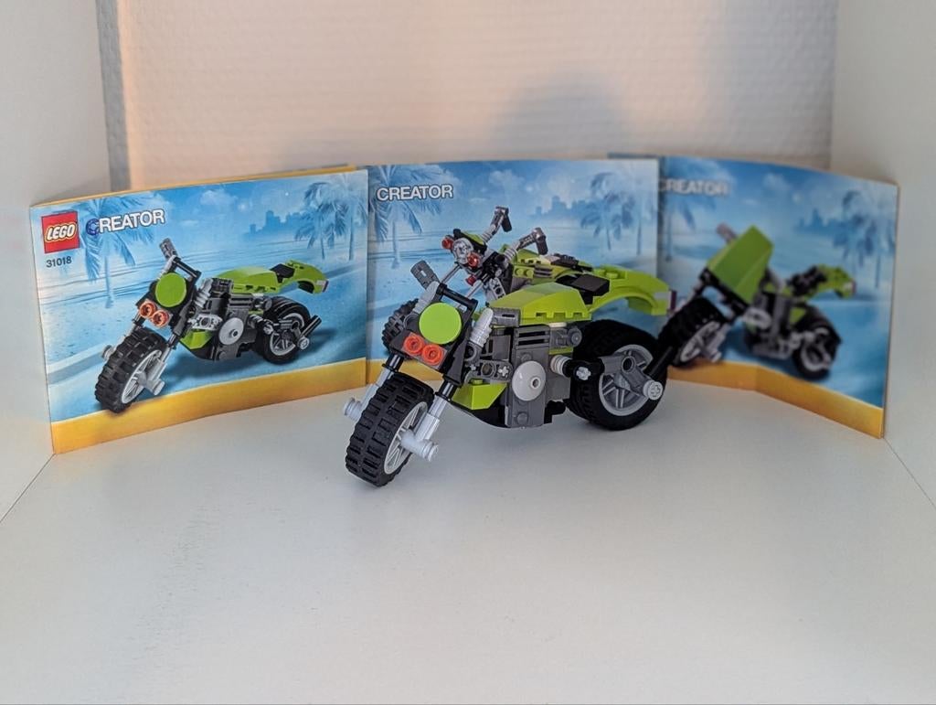 Lego 31018 3 in 1 motor Highway cruiser, Lego, Compleet, Ophalen of Verzenden, Zo goed als nieuw