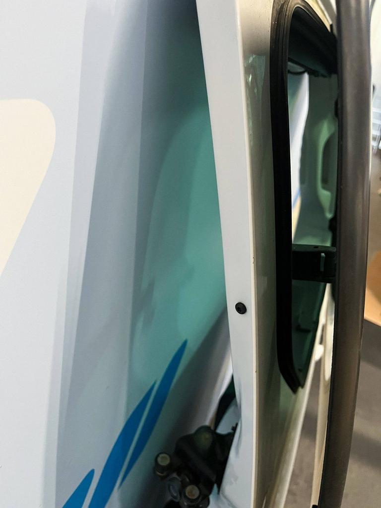 Schuifdeur rechts Citroen Berlingo wit 9831169680, Gebruikt, -, Deur, -
