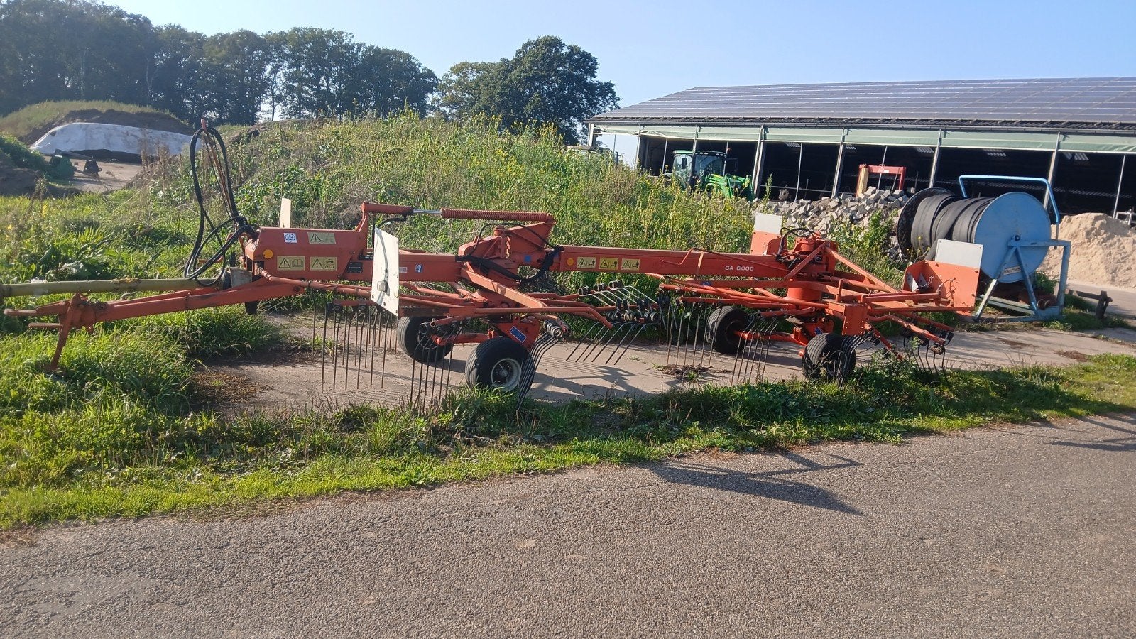Kuhn GA 6000 Dubbele Zwadhark – Voor onderdelen / Sloop / Op, Ophalen, Weidebouw