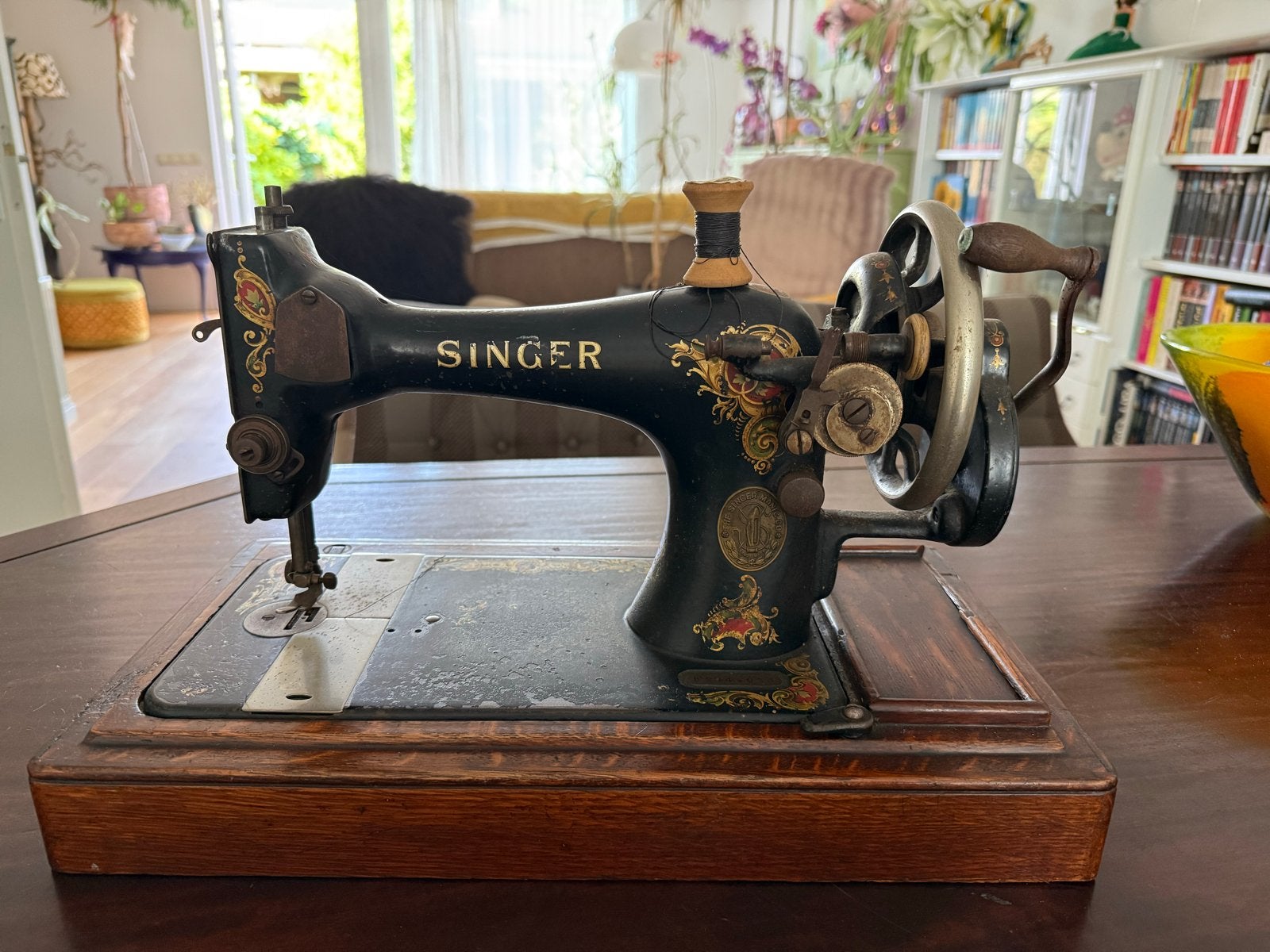 Vintage Singer Naaimachine - Decoratief en Authentiek, Ophalen