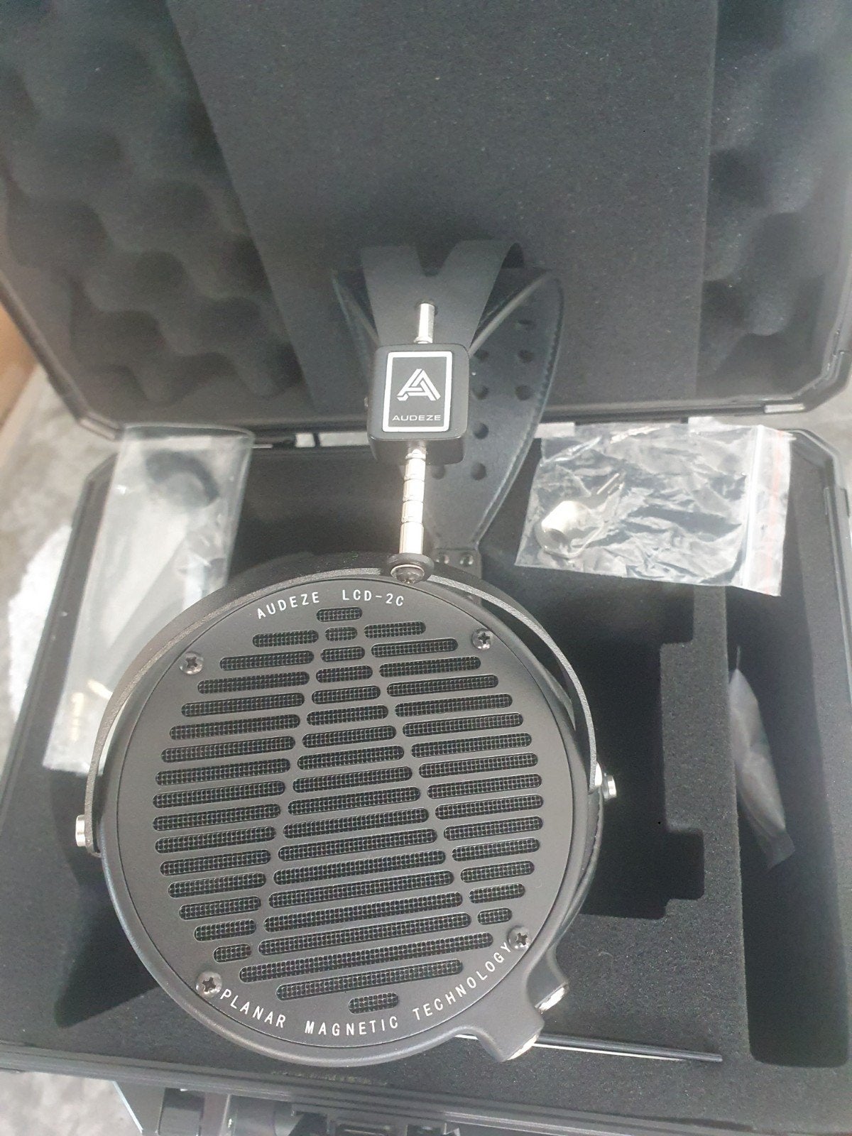 Audeze LCD-2C Hoofdtelefoon - Nieuw!!, Overige merken, Ophalen of Verzenden, Zo goed als nieuw, Zwart