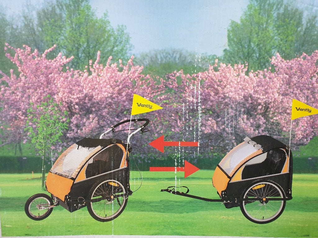 Kinderkar Fietskar Vantly, Fietsen en Brommers, Ophalen, Nieuw, Overige merken