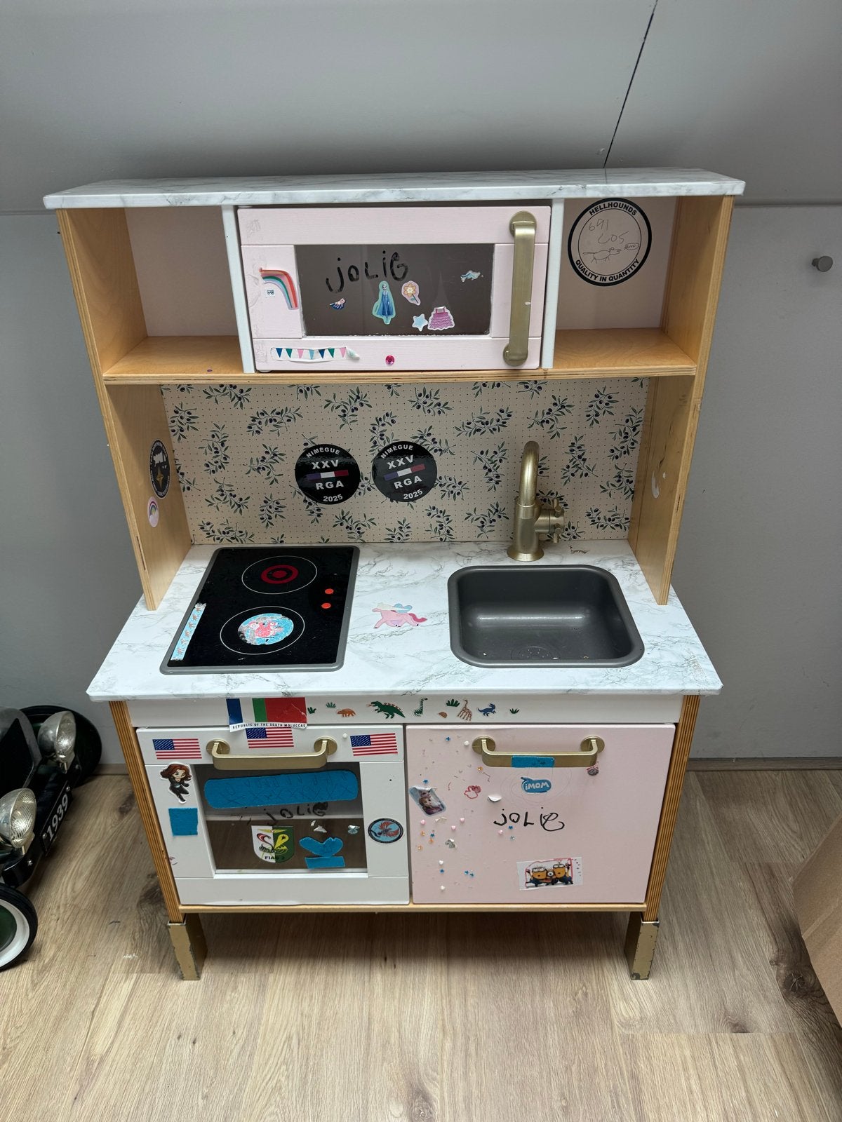 IKEA Duktig speelkeuken met oven en magnetron, Ophalen, Gebruikt, Hout, Speelkeuken