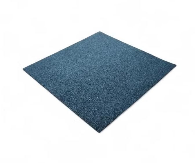 Tapijttegels | key tiles navy | Donkerblauw | 523 | nieuw, 75 m² of meer, Nieuw, Ophalen of Verzenden, Tapijttegels