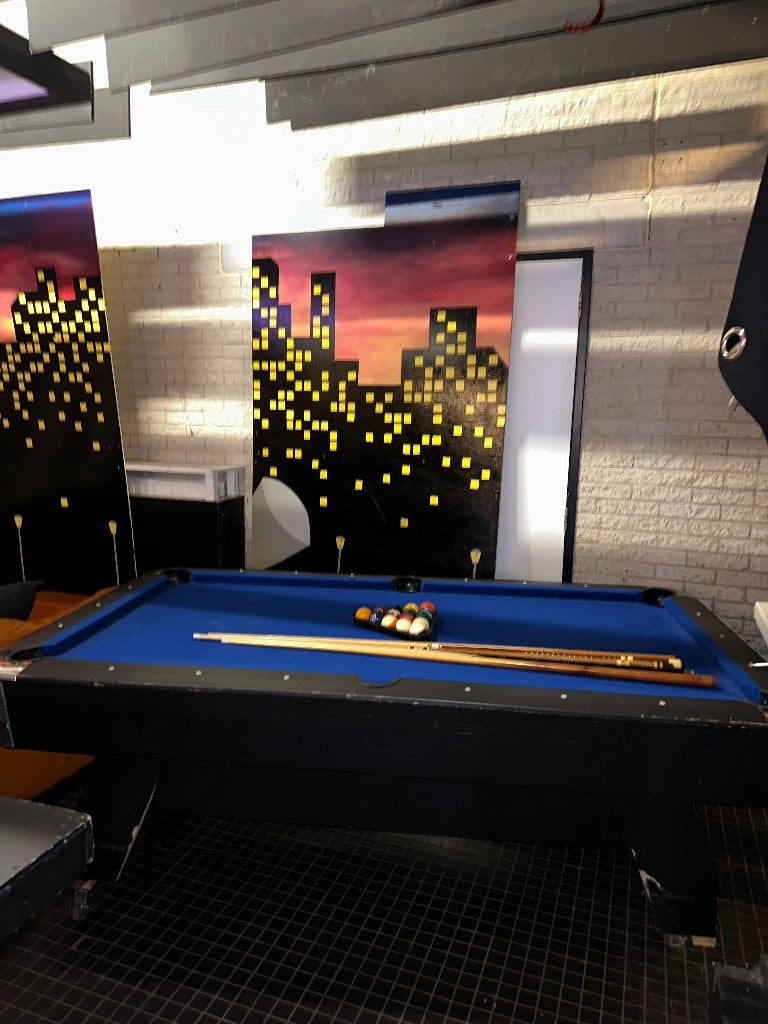 Pooltafel, Sport en Fitness, Ophalen, Gebruikt, Pooltafel