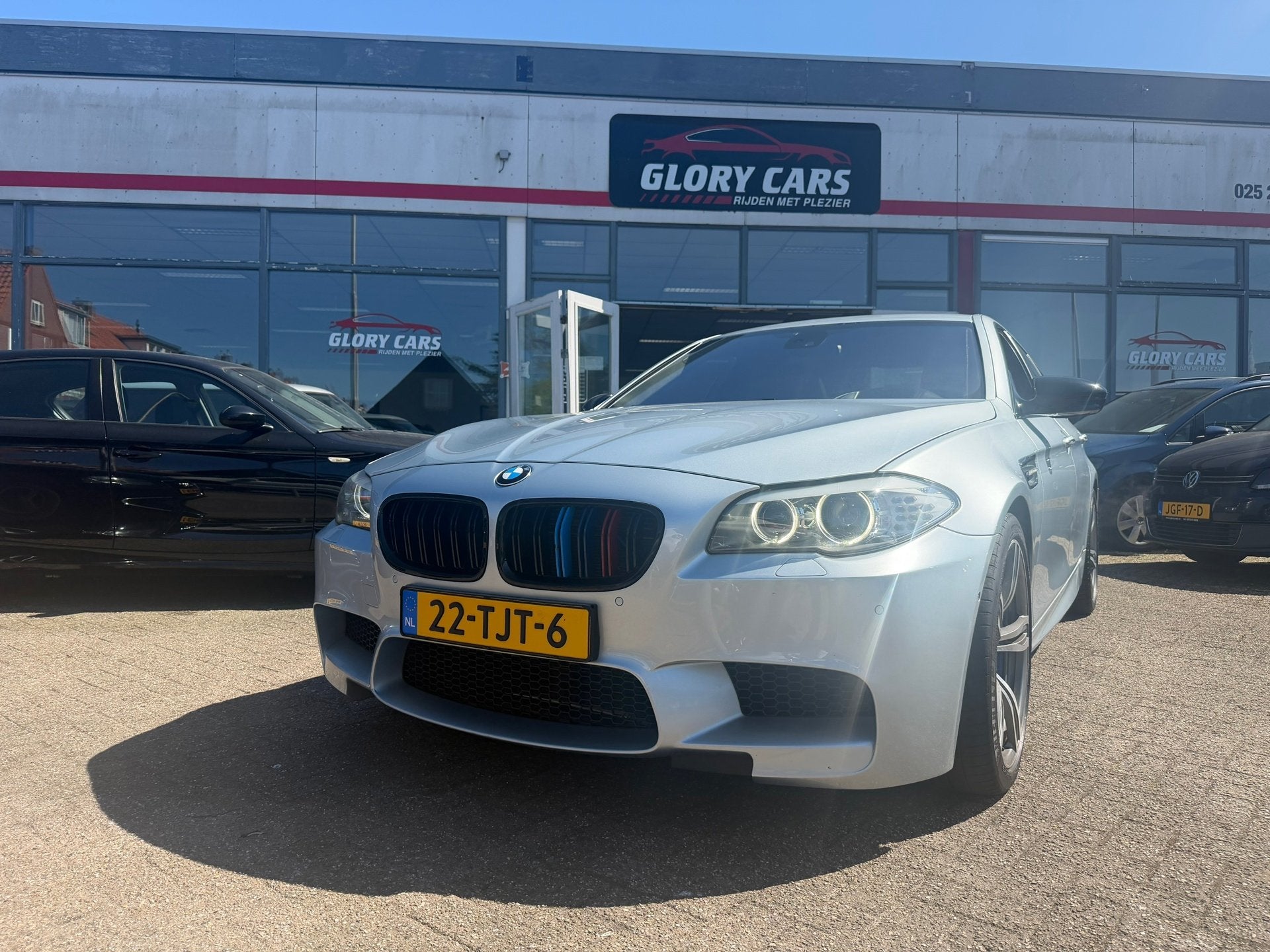 BMW 5-serie M5 AUTOMAAT-LEER-CAMERA, Auto's, Automaat, Euro 5, Achterwielaandrijving, Gebruikt