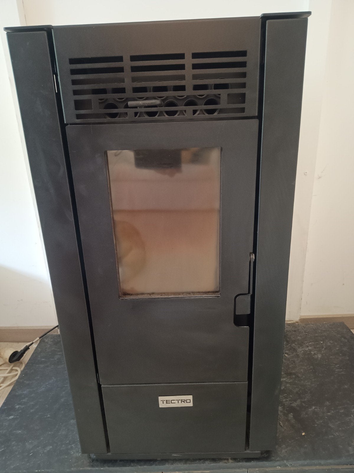 Pelletkachel Tectro TBH 572-3 - Efficiënte Verwarming, Ophalen, Gebruikt, Overige brandstoffen, Pelletkachel