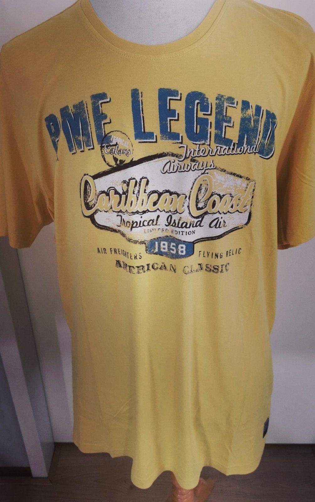 PME LEGEND T shirt maat 3XL, Kleding | Heren, PME LEGEND, Verzenden, Geel, Shirt