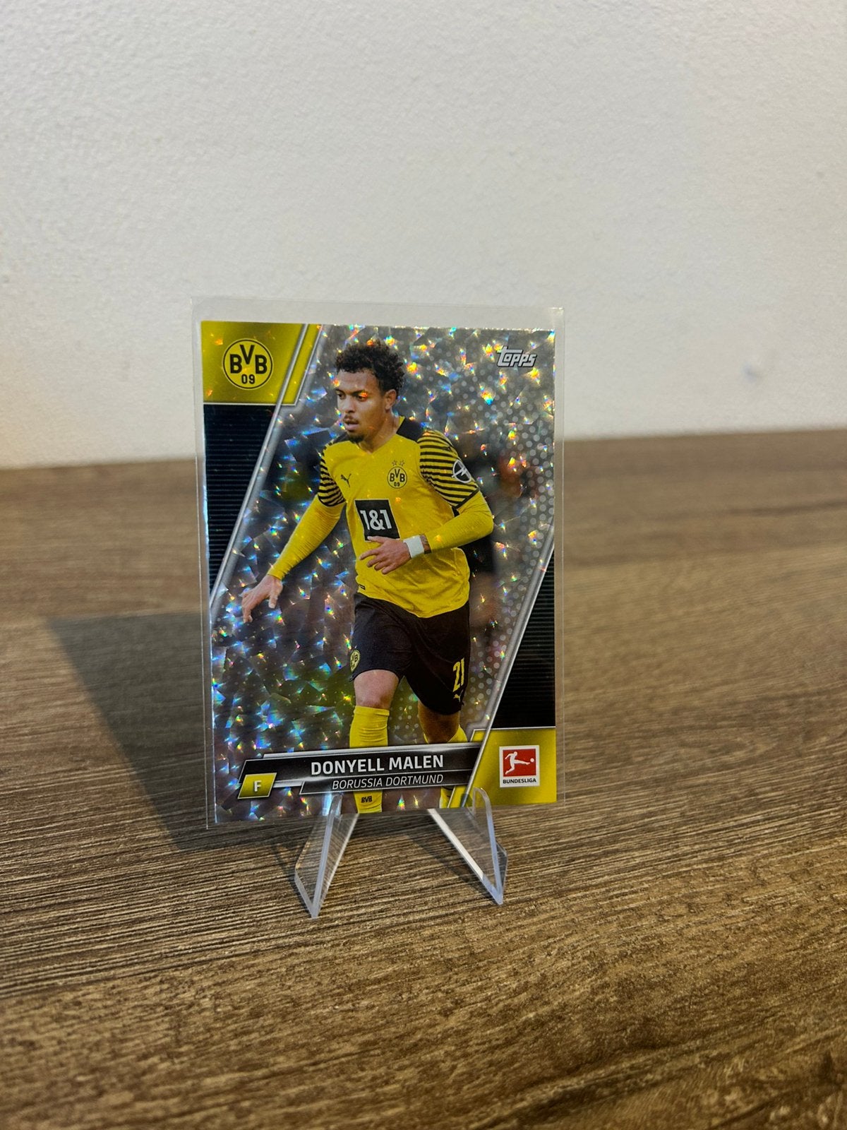 Donyell Malen 2021-22 Topps Bundesliga Flagship Sparkle #56, Verzamelen, Ophalen of Verzenden, Zo goed als nieuw, Buitenlandse clubs
