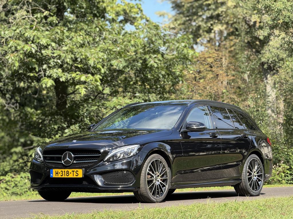 Mercedes-Benz C-Klasse Estate C400 C43 4MATIC Premium Plus, Auto's, Mercedes-Benz, Automaat, Adaptive Cruise Control, 334 pk, Leder