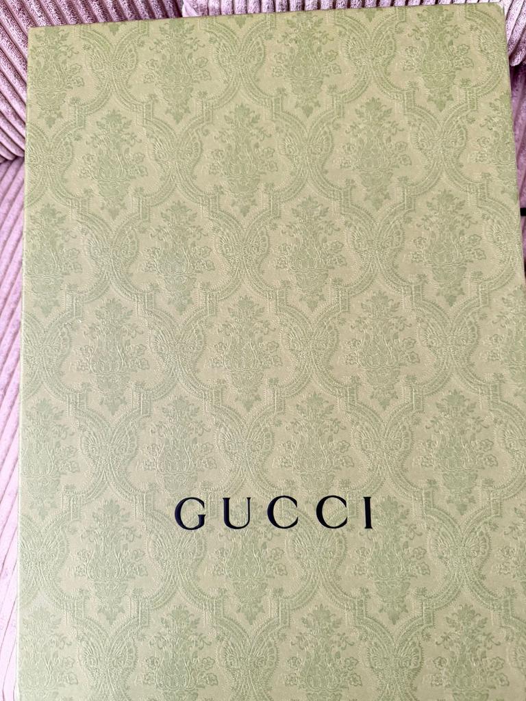 Gucci Sneakers met GG Patroon - Donkerblauw, Ophalen of Verzenden, Gedragen, Blauw, Sneakers of Gympen