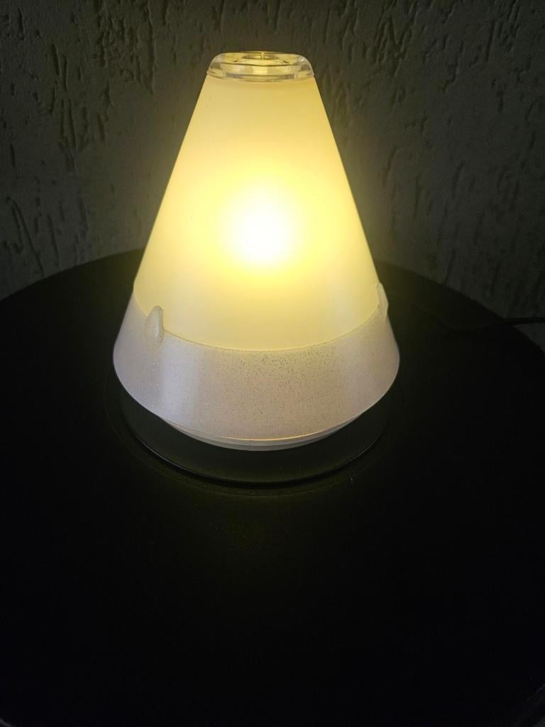 Vintage Italiaanse Tafellamp Lumi Sonia Serie Z 2050, Ophalen of Verzenden, Gebruikt, Minder dan 50 cm