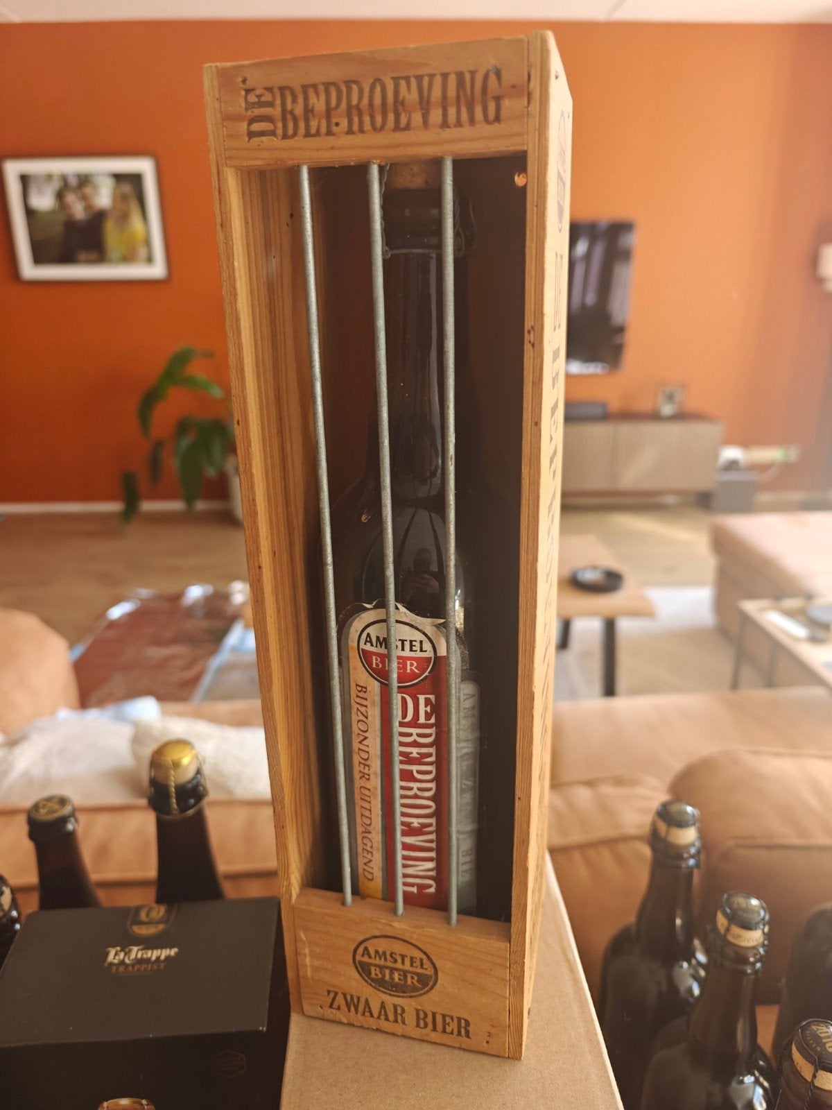 Amstel De Beproeving - 750ml, Verzamelen, Biermerken, Ophalen of Verzenden