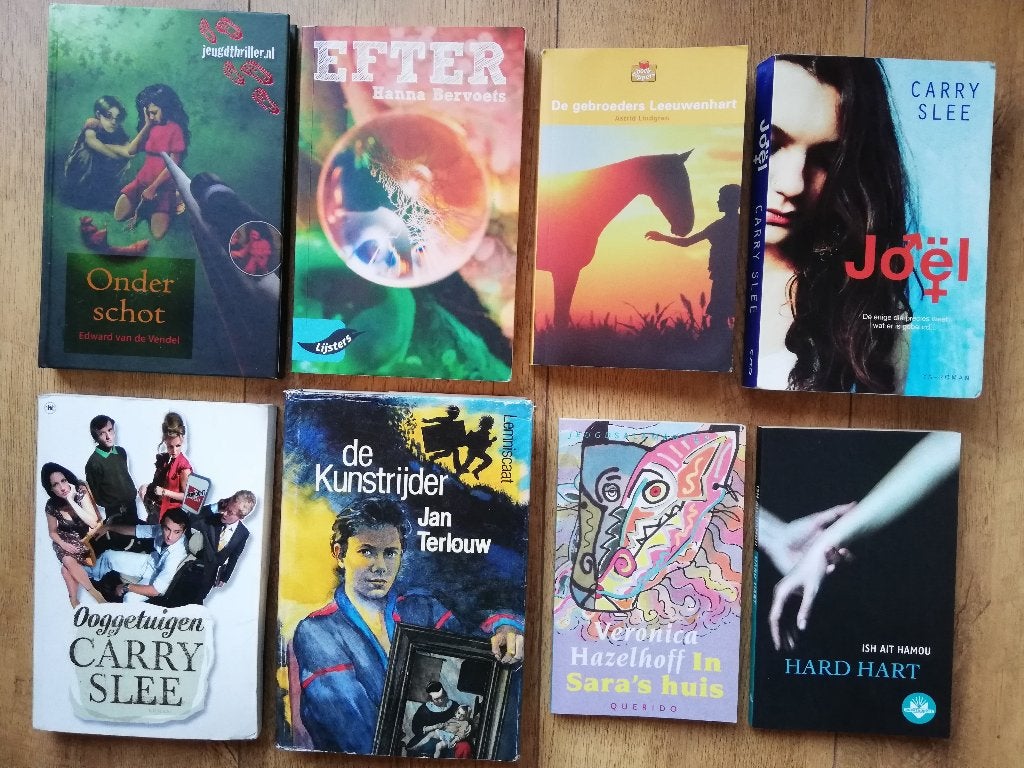 Jeugdthrillers 14-15+ Helen Vreeswijk & Mel Wallis de Vries, Boeken, Ophalen of Verzenden, Zo goed als nieuw, Helen Vreeswijk; Mel Wallis de Vries; Andy Mulligan; Carry Slee