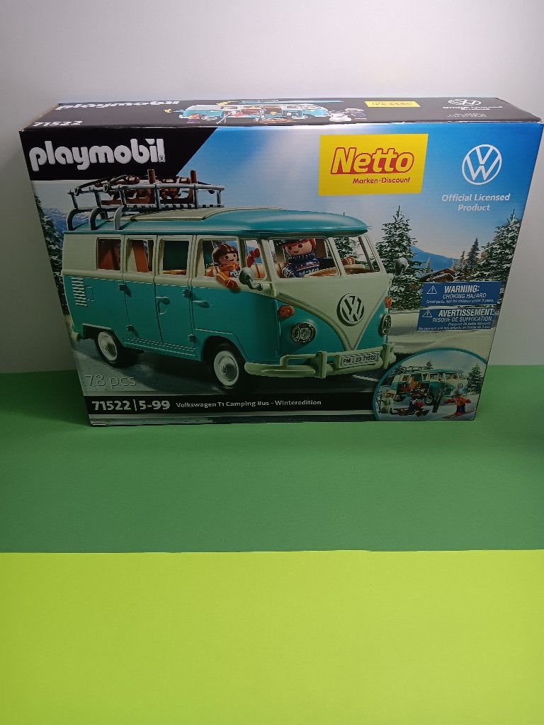 Playmobil 71522 VW T1 Bus [HAGEL NIEUW in dichte doos] 39,50, Verzenden, Nieuw, Complete set