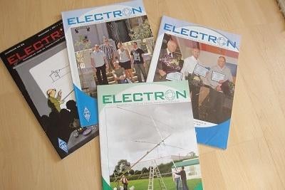 4 x tijdschrift ELECTRON 2011, Ophalen of Verzenden, Zo goed als nieuw, Overige typen