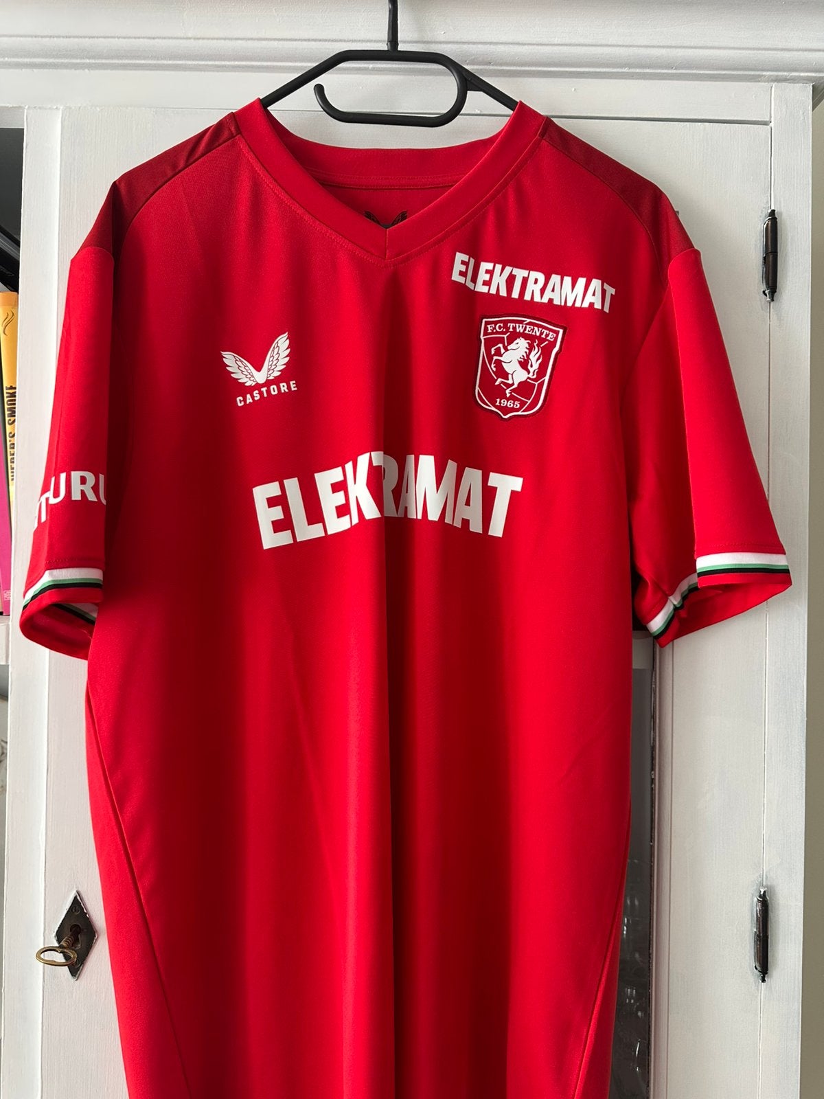 Fc Twente shirt, bedrukt met Sem Steijn!, Ophalen of Verzenden, Zo goed als nieuw, F.C. Twente, Shirt