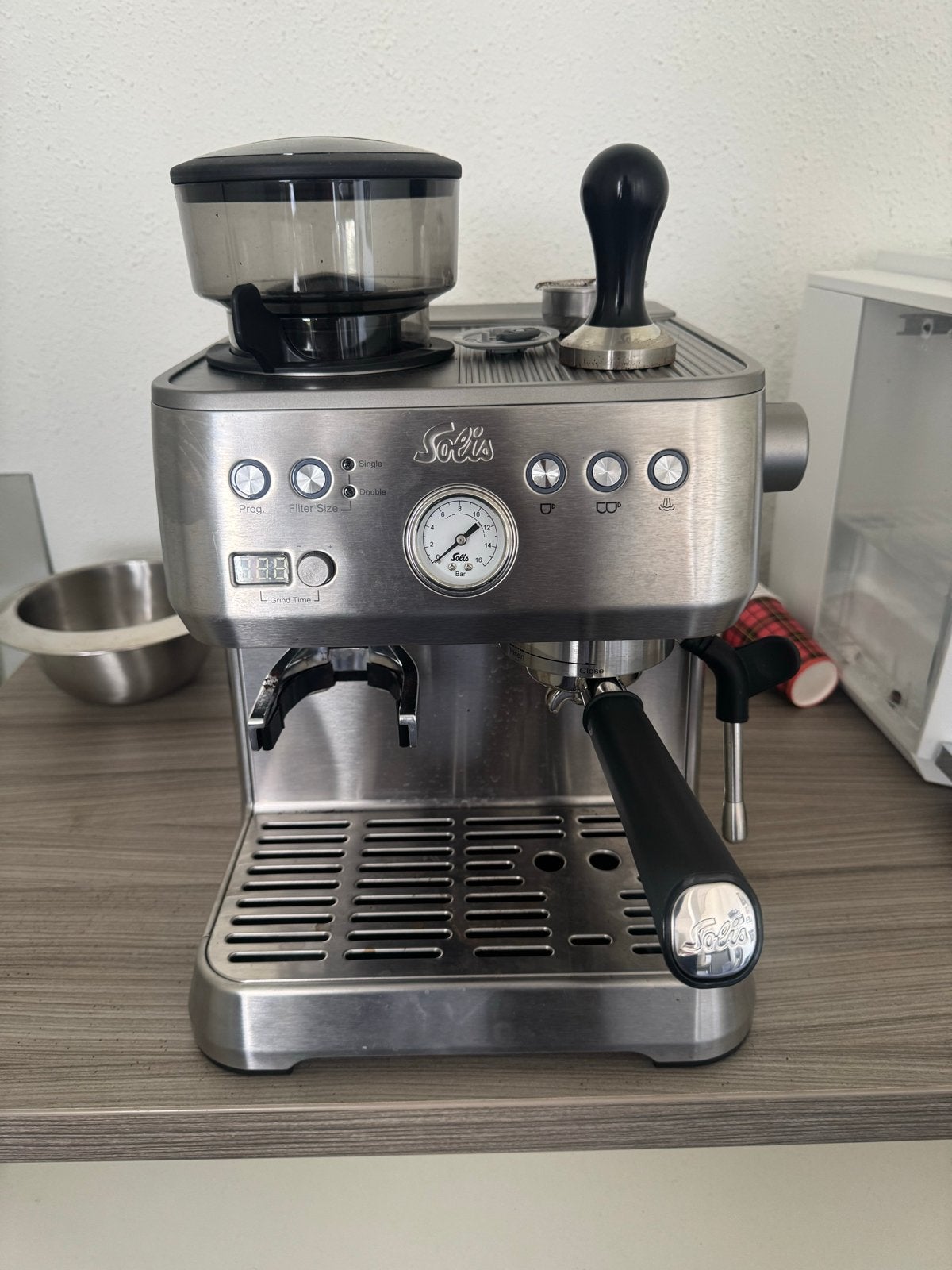Solis Barista Perfetta Plus Espressomachine met bonenmaler