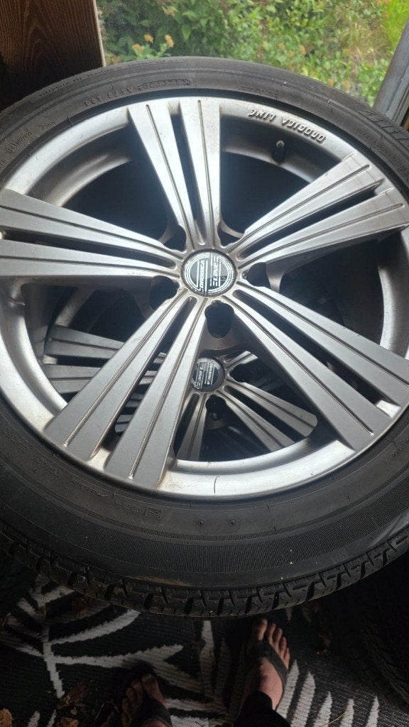 bridgestone Turanza 235/50R18 97H, 18 inch, Gebruikt, Banden en Velgen, Ophalen of Verzenden