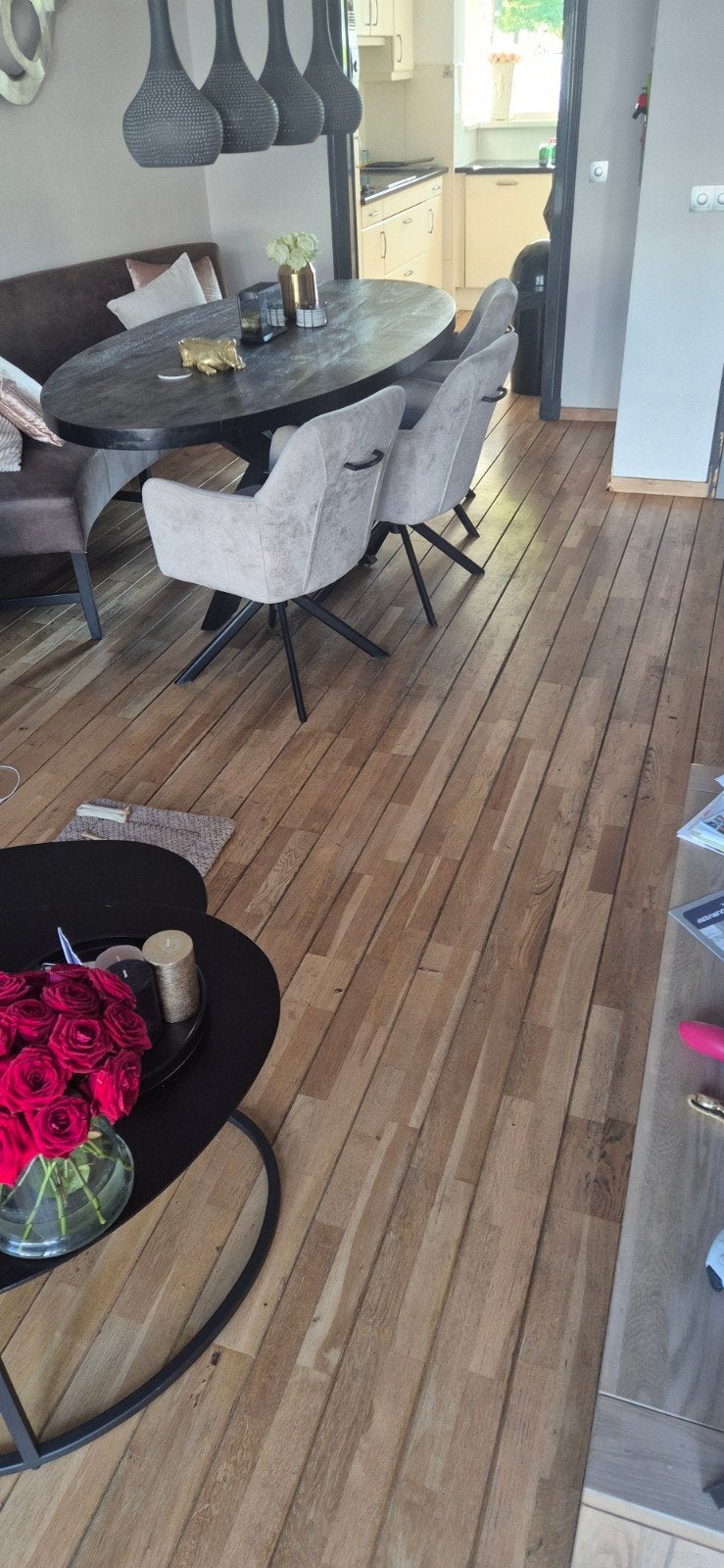 Prachtige houten vloer - Duurzaam en sfeervol, Gebruikt, 10 m² of meer, 10 tot 30 cm, Hout