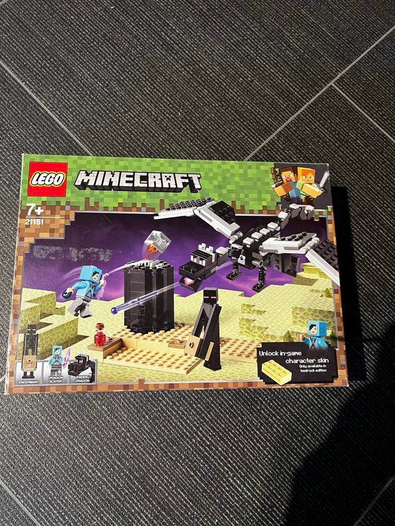 Lego Minecraft 21151 The End Battle - Nieuw in doos, Minecraft, Lego, Nieuw, Ophalen of Verzenden