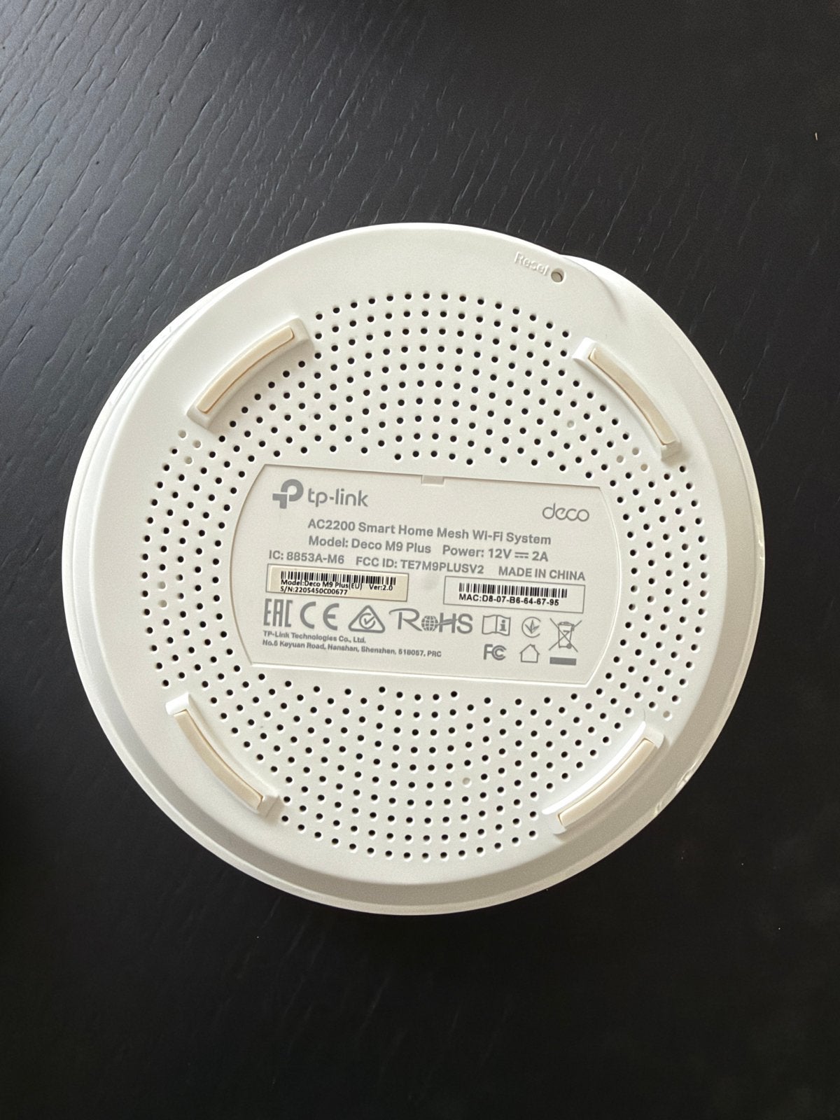 TP-Link Deco M9 Plus (3-pack) Mesh Wi-Fi Systeem, Ophalen of Verzenden, Zo goed als nieuw, Router