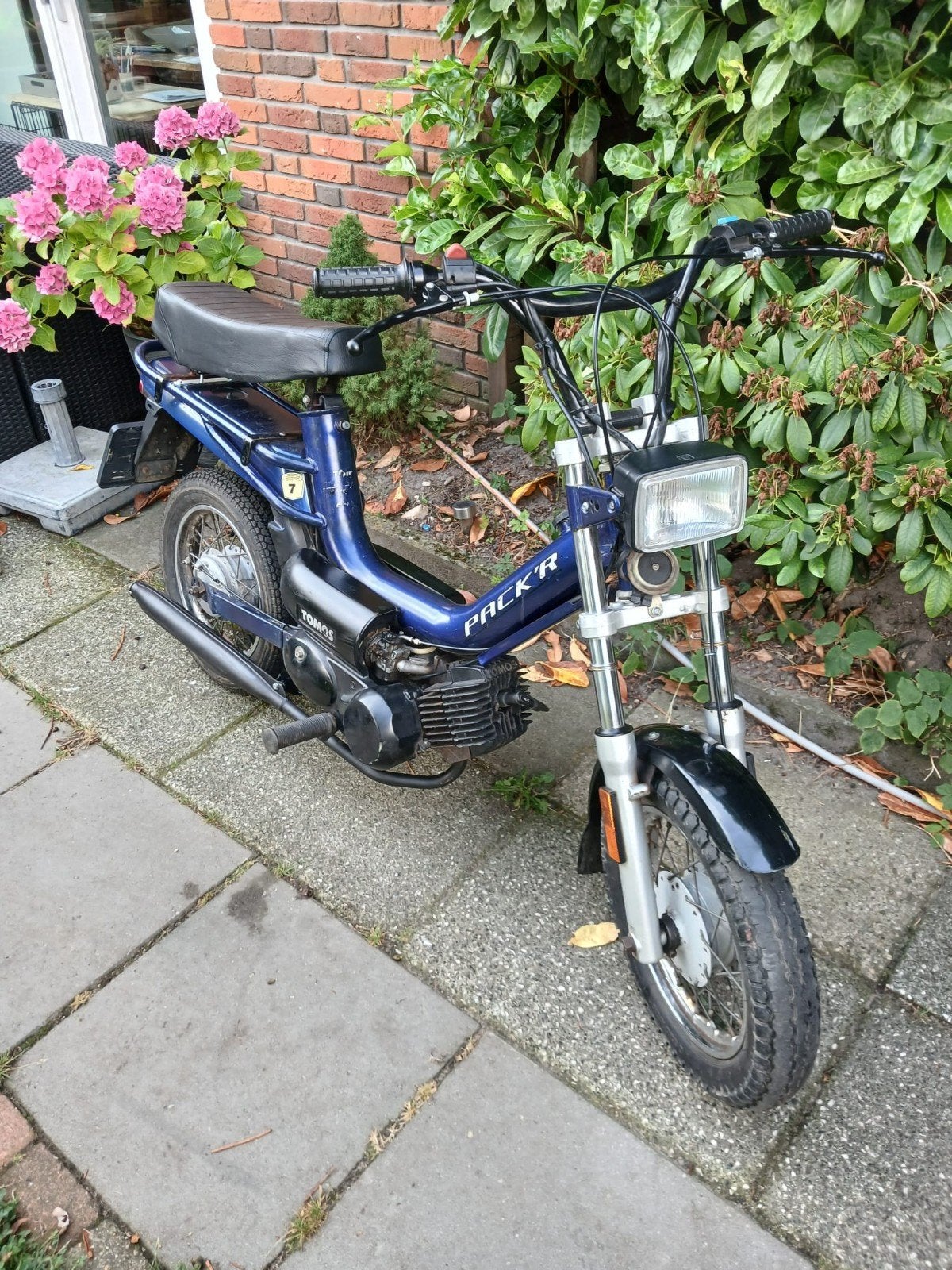 mooie tomos packr 50 cc, Fietsen en Brommers, Brommers | Tomos, Ophalen, Standard