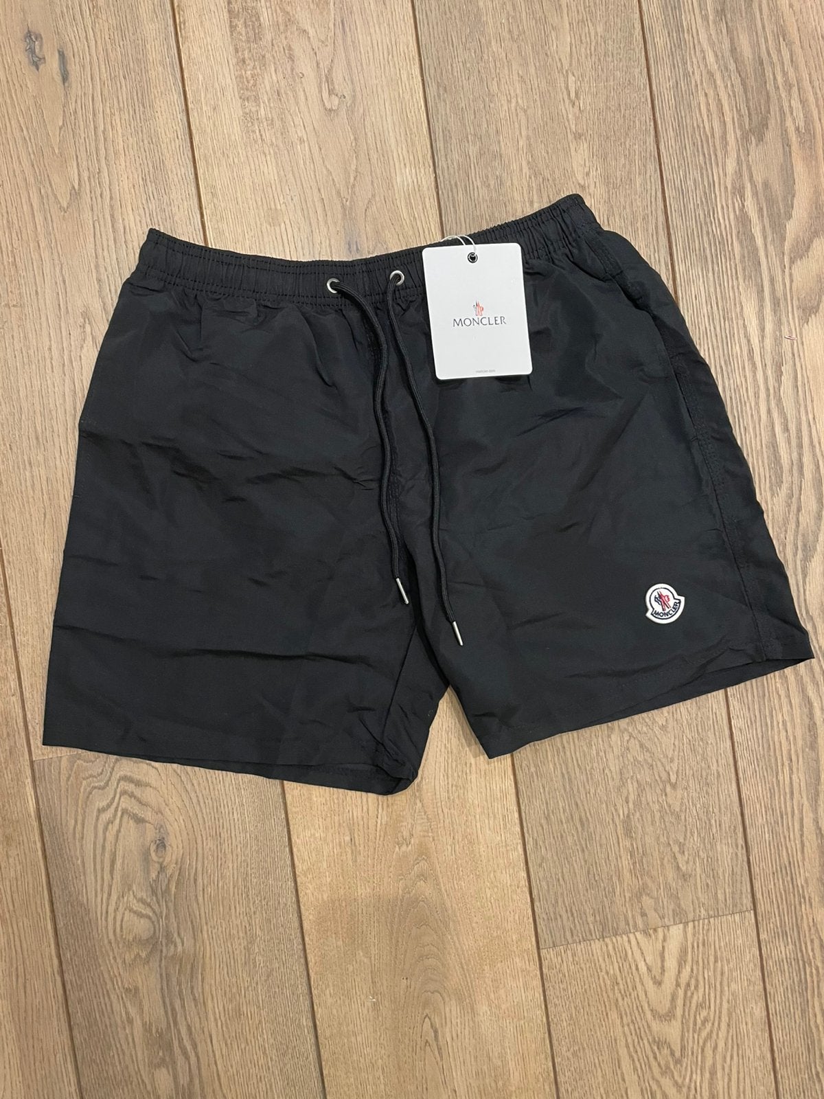 Moncler Zwembroek - Maat L - Zwart, Kleding | Heren, Badmode en Zwemkleding, Ophalen of Verzenden, Zwart