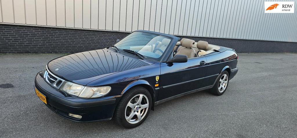 Saab 9-3 Cabrio 2.0 SE VASTE PRIJS GOED LEZEN BIEDEN GEEN ZI, Gebruikt, 1340 kg, 4 cilinders, Cabriolet