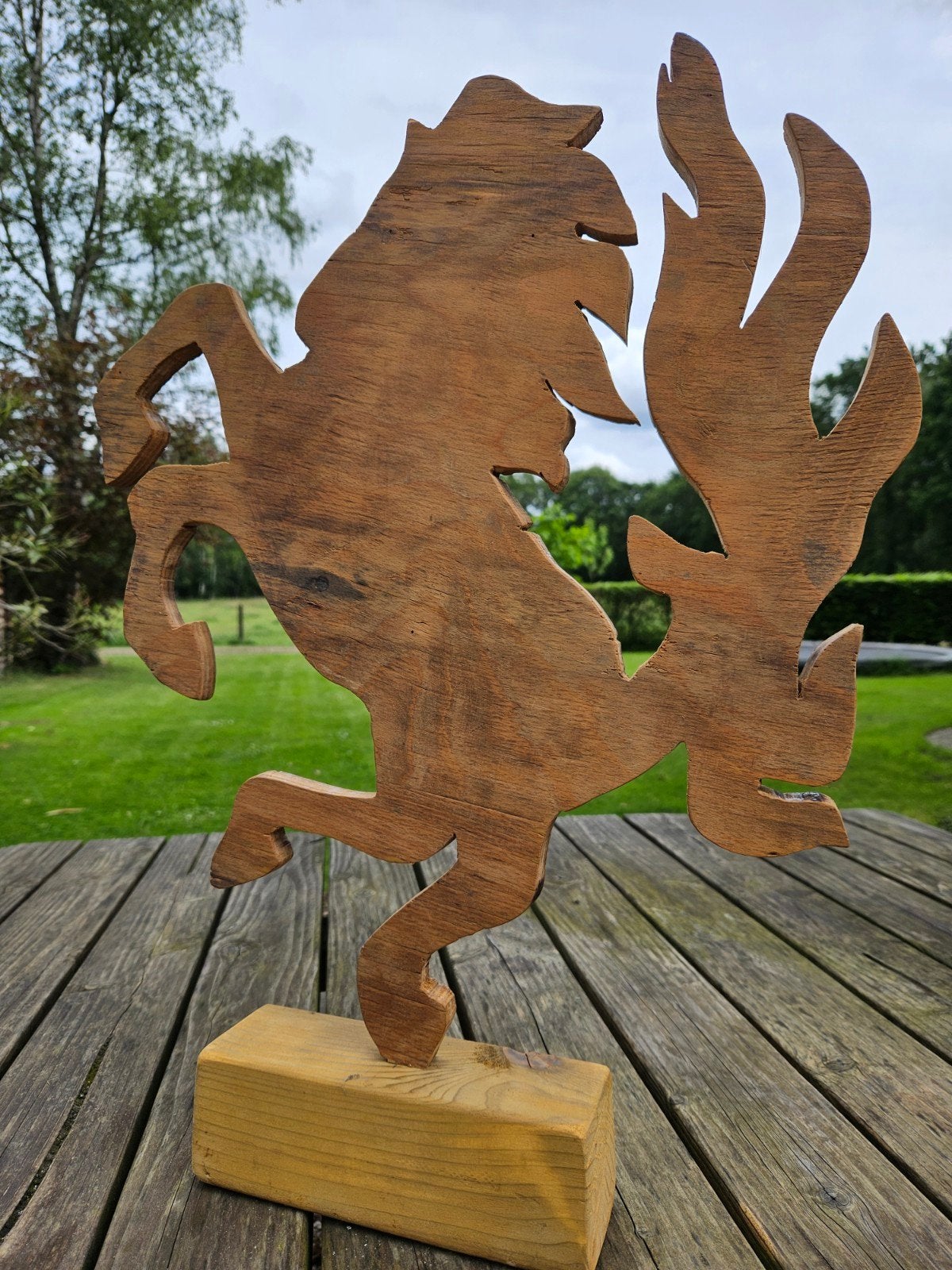 Houten FC Twente logo, Ophalen, Nieuw