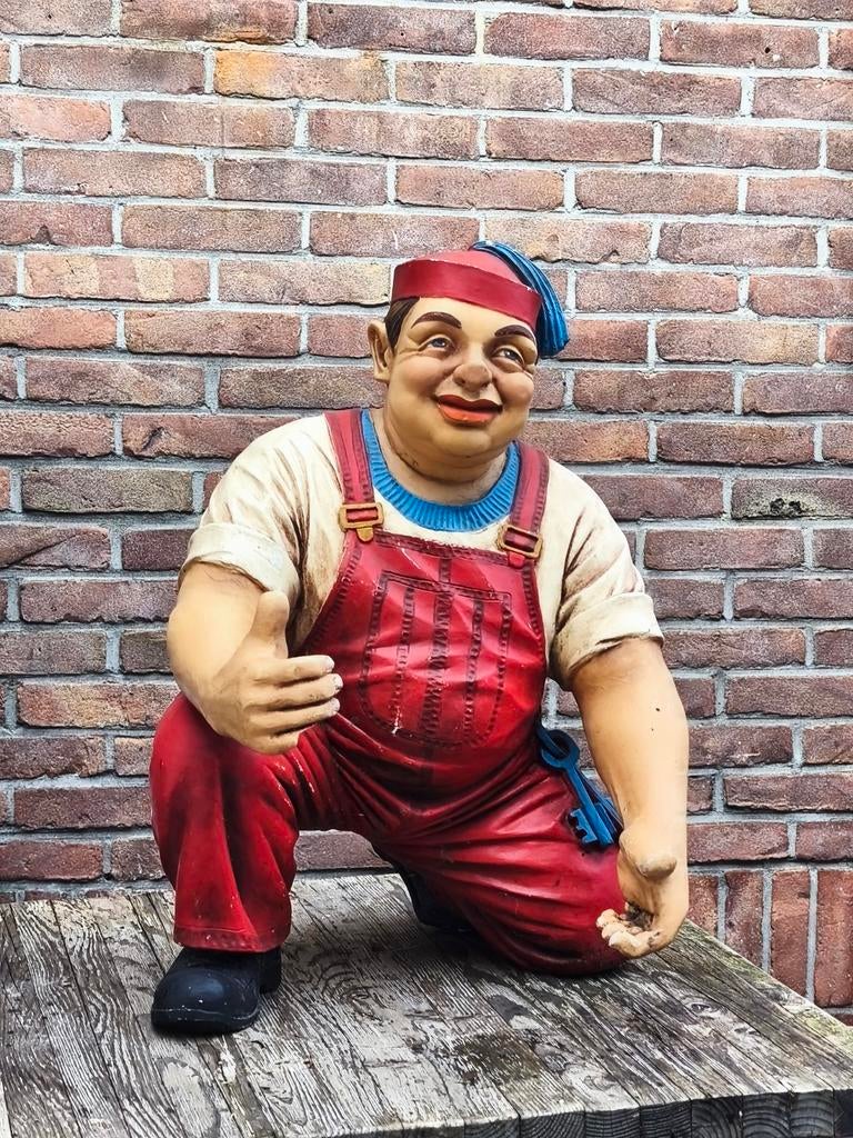 Uniek Gesigneerd 'Jun Asilo' Beeld 1995 - Vintage Art, Ophalen