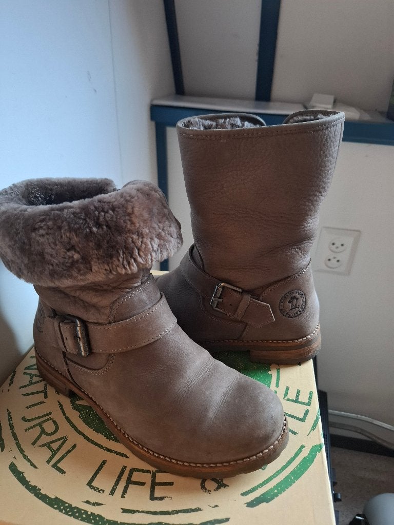 beige bont gevoerde Panama Jack laars maat 37, Beige, Lage of Enkellaarzen, Ophalen of Verzenden, Panama Jack