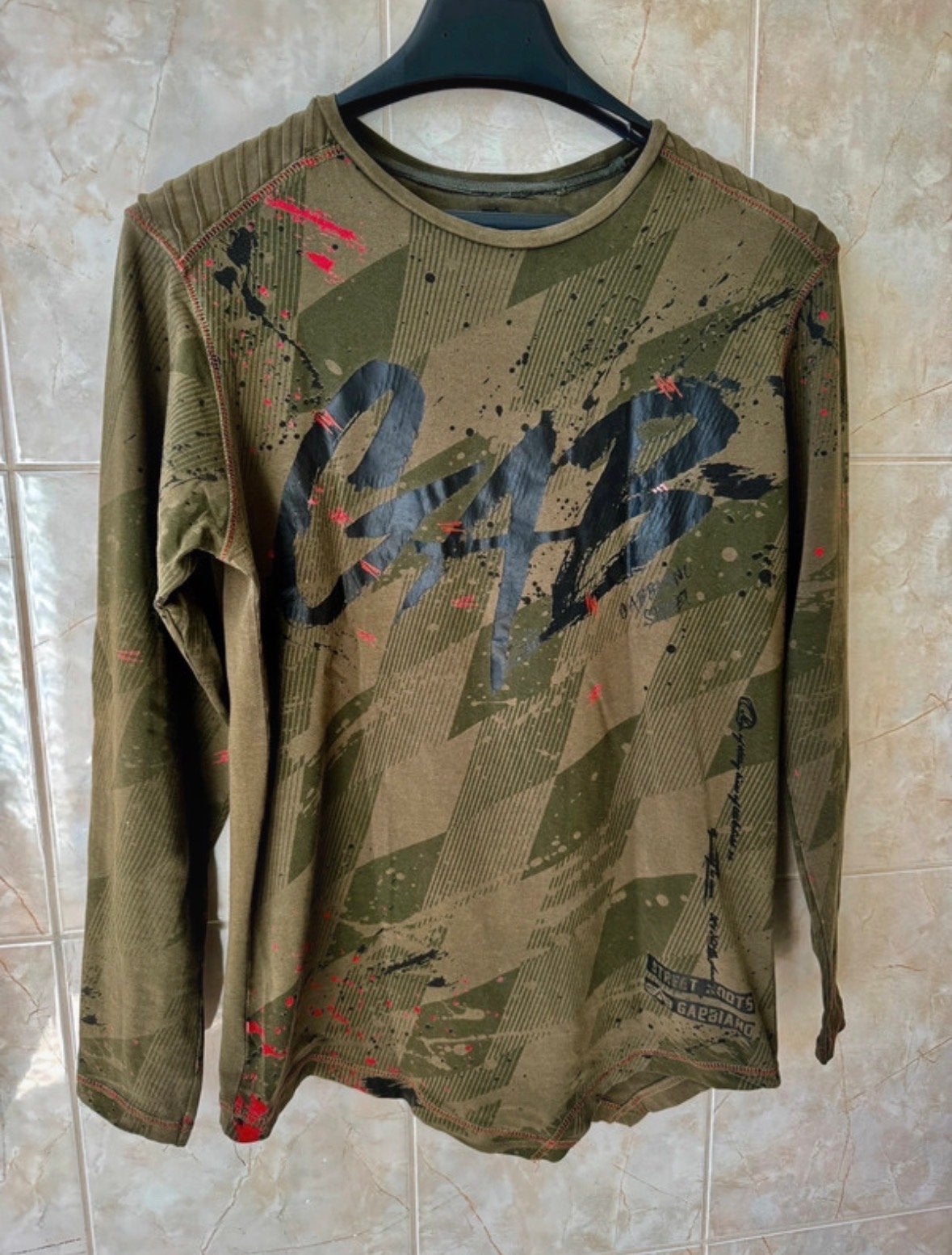 Gabbiano longsleeve shirt - Maat M - Z.g.a.n., Ophalen of Verzenden, Zo goed als nieuw, Maat 48/50 (M), Meerkleurig
