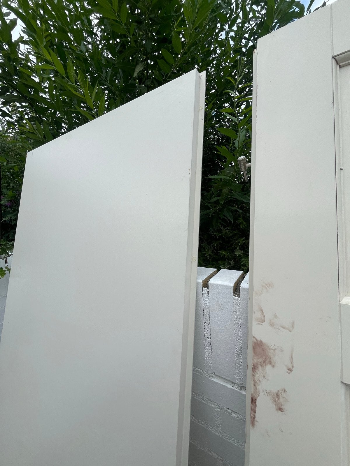 2x Deur 83 x 201cm -, Ophalen, Gebruikt, 80 tot 100 cm, Binnendeur