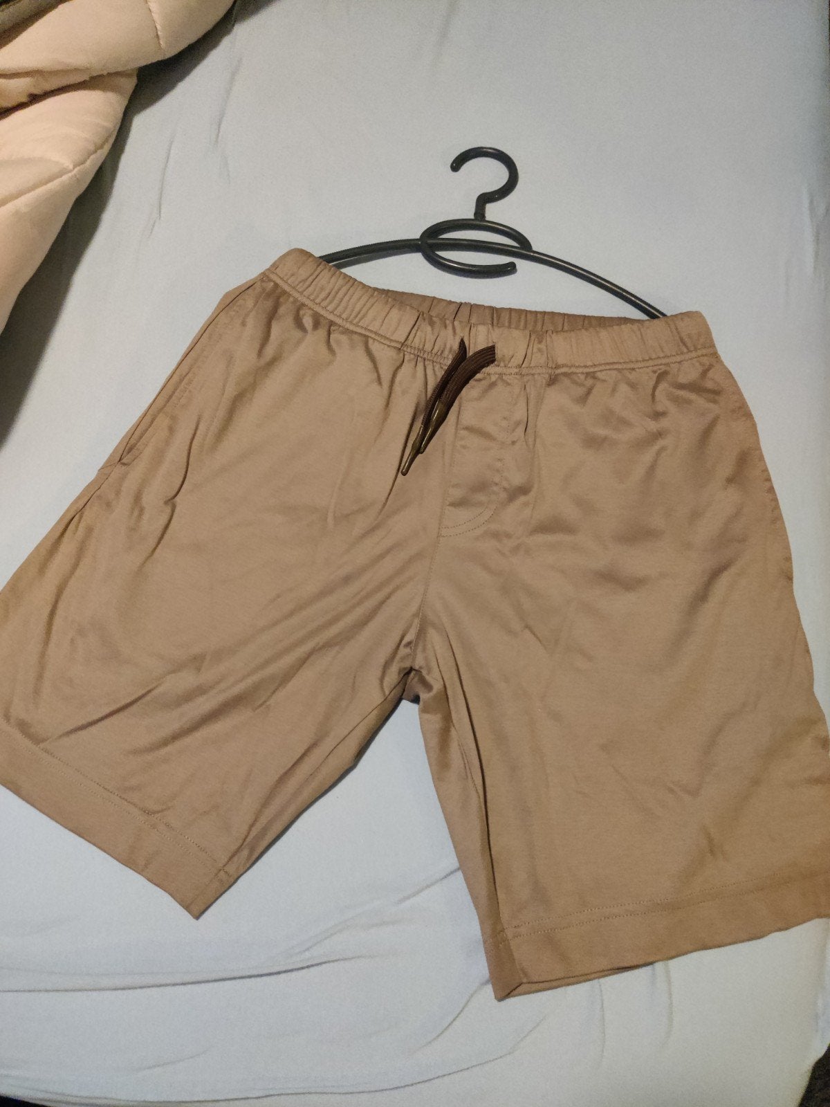 Valenza sports shorts beige M nieuw, Kleding | Heren, Broeken en Pantalons, Maat 48/50 (M), Beige, Nieuw, Valenza