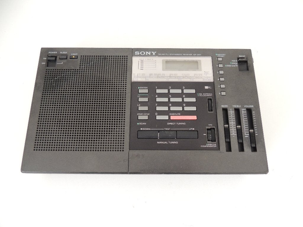 Sony ICF-2001 defect 2x, Ophalen, Niet werkend, Wereldontvanger