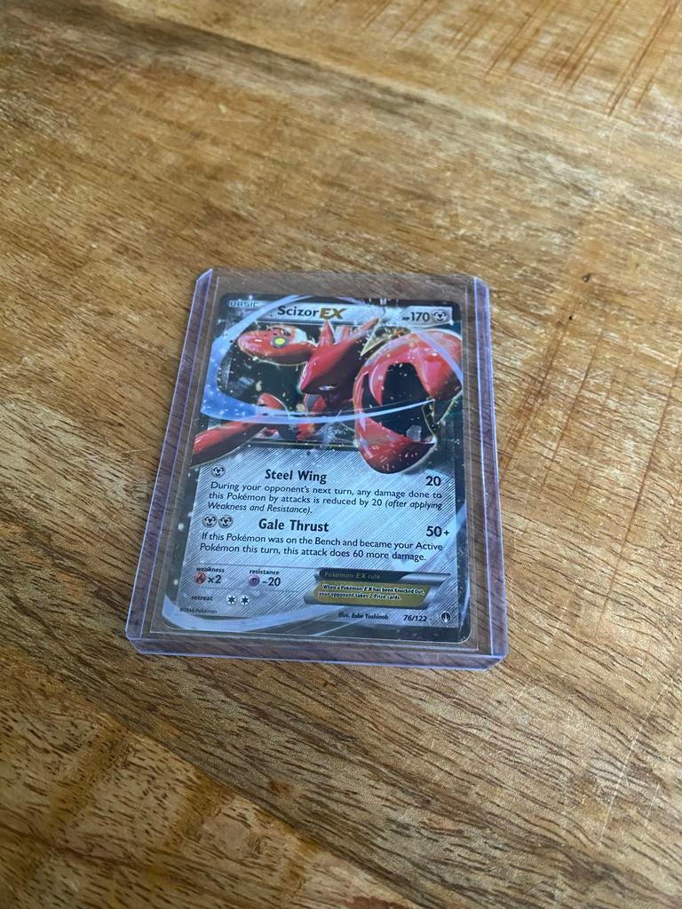 Scizor EX Pokémon Kaart - Zo goed als nieuw, Verzenden, Zo goed als nieuw, Losse kaart