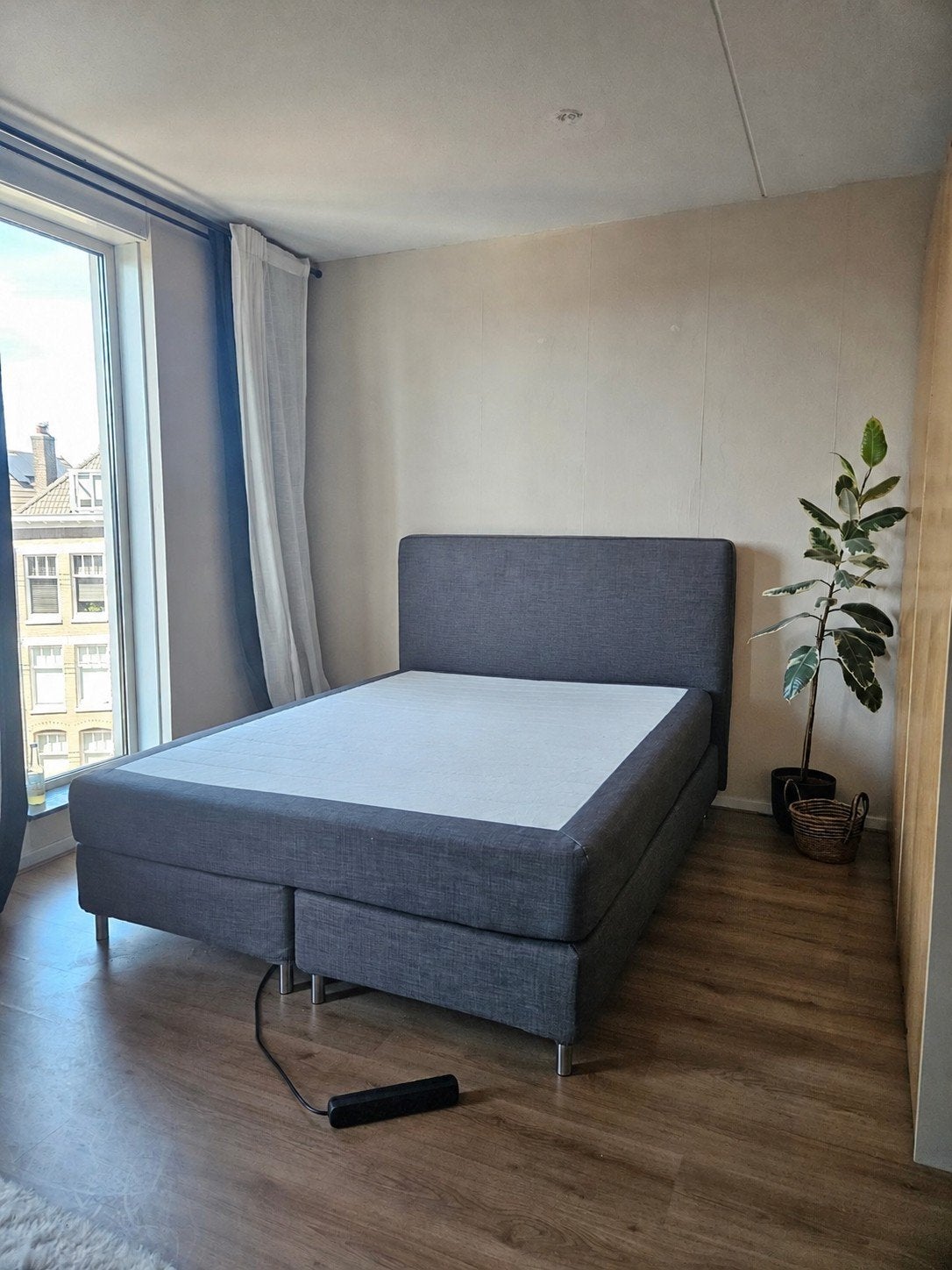 Ikea Boxspring Antraciet 1.60m x 2m, Ophalen