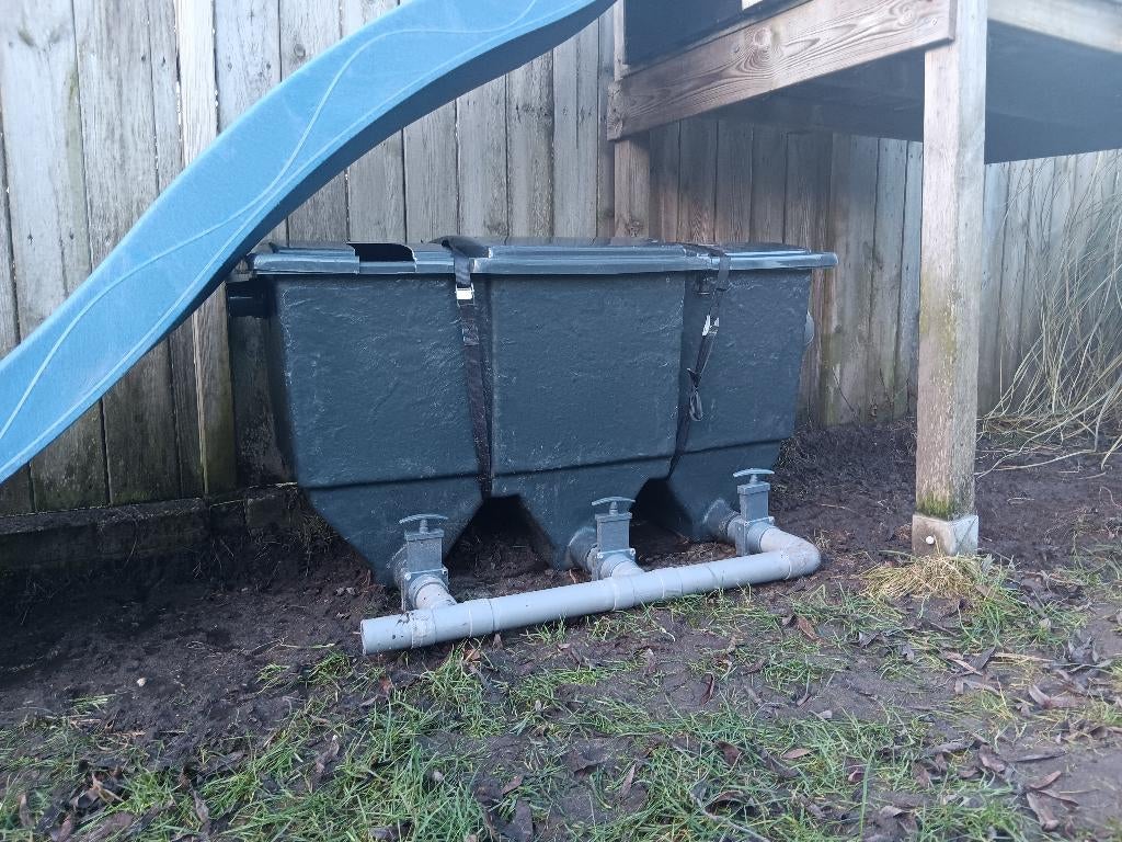 Te koop 3 kamer filter capaciteit tot 17500 liter, Tuin en Terras, Vijver-toebehoren, Ophalen, Gebruikt, Vijverfilter