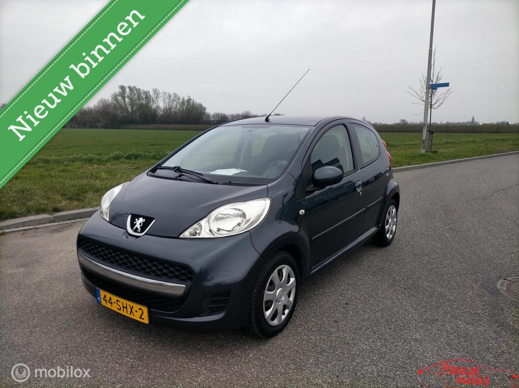 Peugeot 107 1.0-12V uniek lage km met nap airco, Auto's, Peugeot, Voorwielaandrijving, Euro 5, Stof, Gebruikt