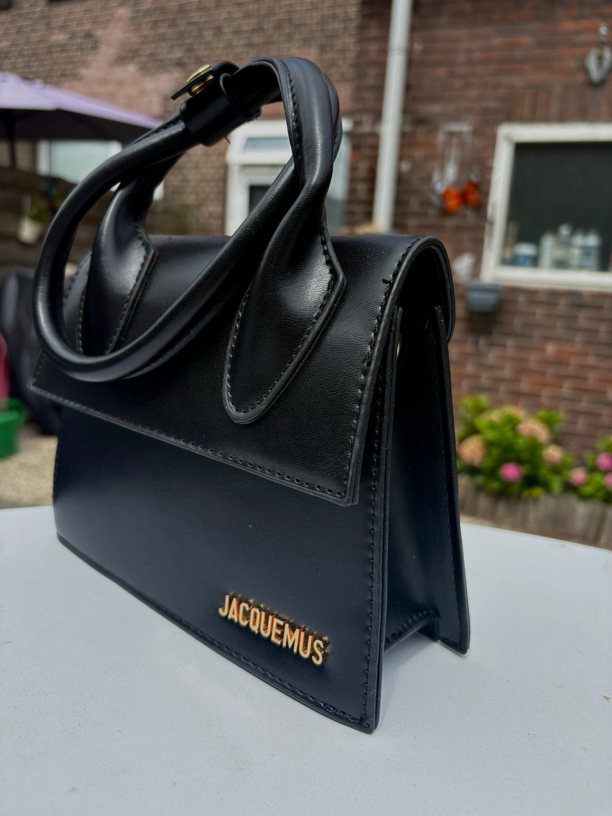 Jacquemus Le Chiquito tas - Zwart, Ophalen of Verzenden, Zo goed als nieuw, Zwart, Handtas