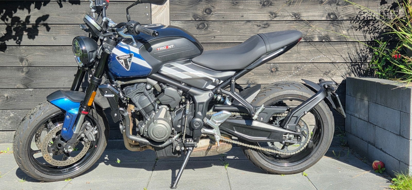 Triumph trident 660 2025 4700 KM(!), Occasion, 3 cilinders, Particulier, Meer dan 35 kW